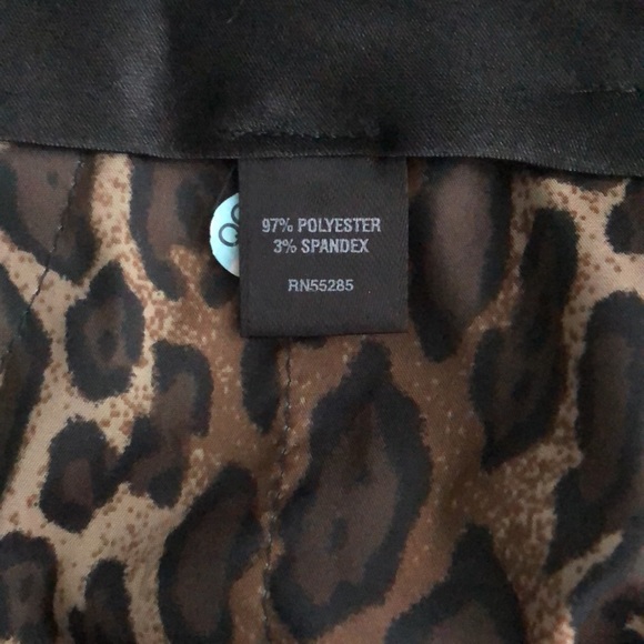 Express Design Studio Pants Trousers Editor Style Black SZ 10 - Picture 11 of 11